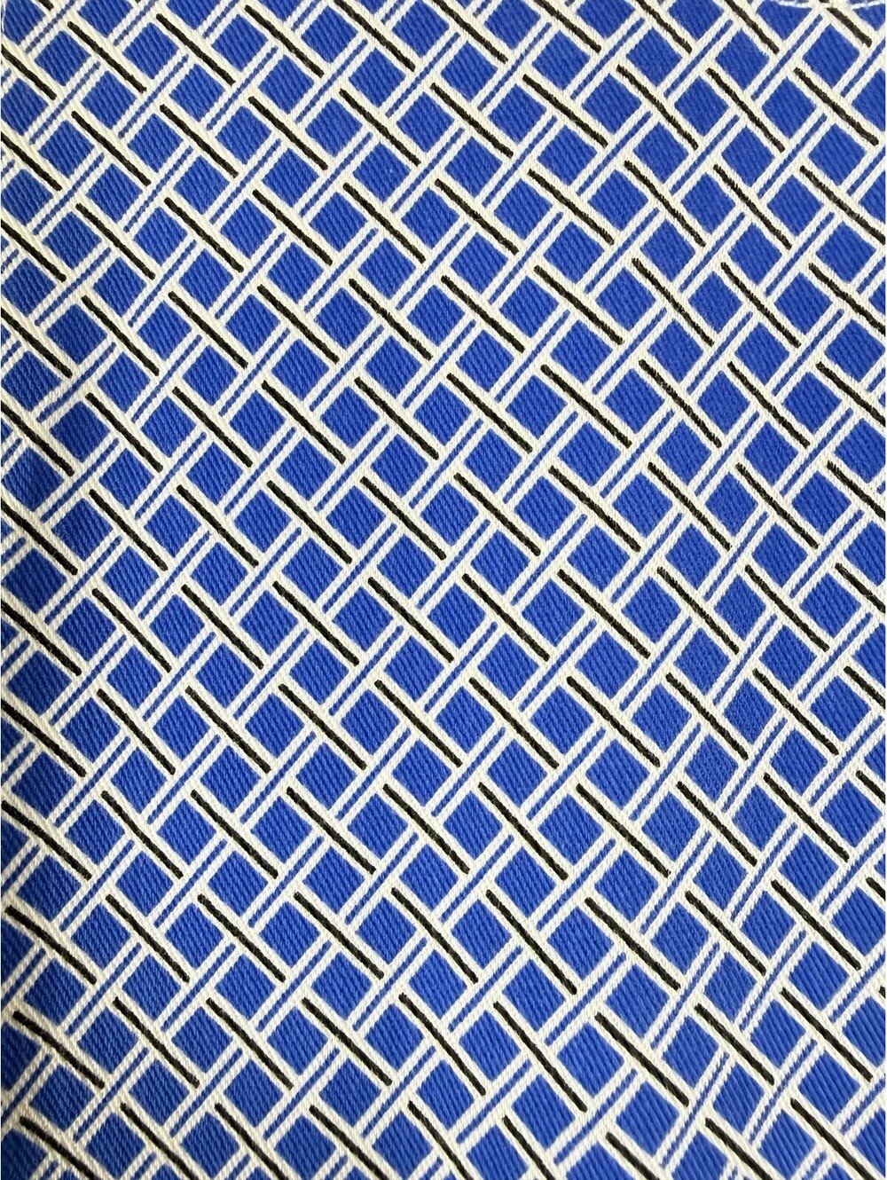 Rafaella Comfort Pants 12 Pull On Blue Print Womens